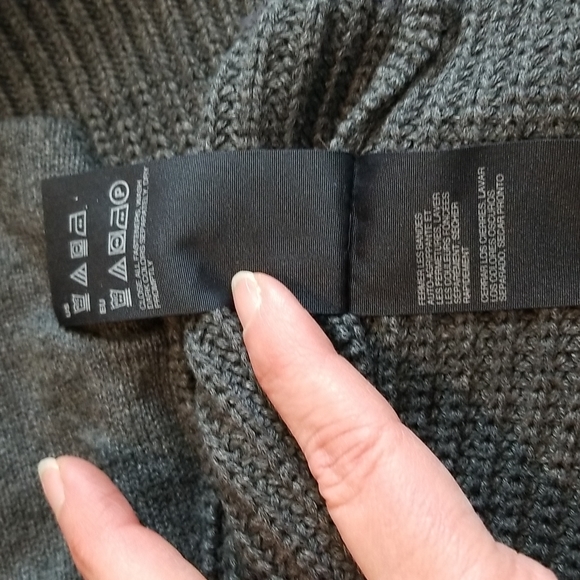 TOMMY HILFIGER Full Zip Pocketed and Elbow Patched Sweater - Picture 12 of 13